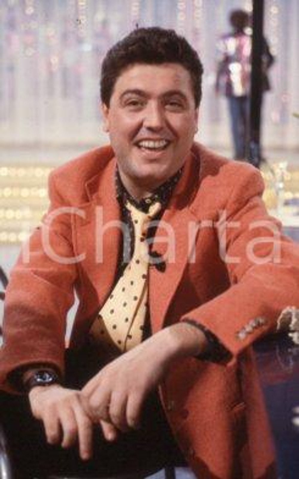 35mm vintage slide* 1988 RAI Rodolfo LAGANA ritratto (2)