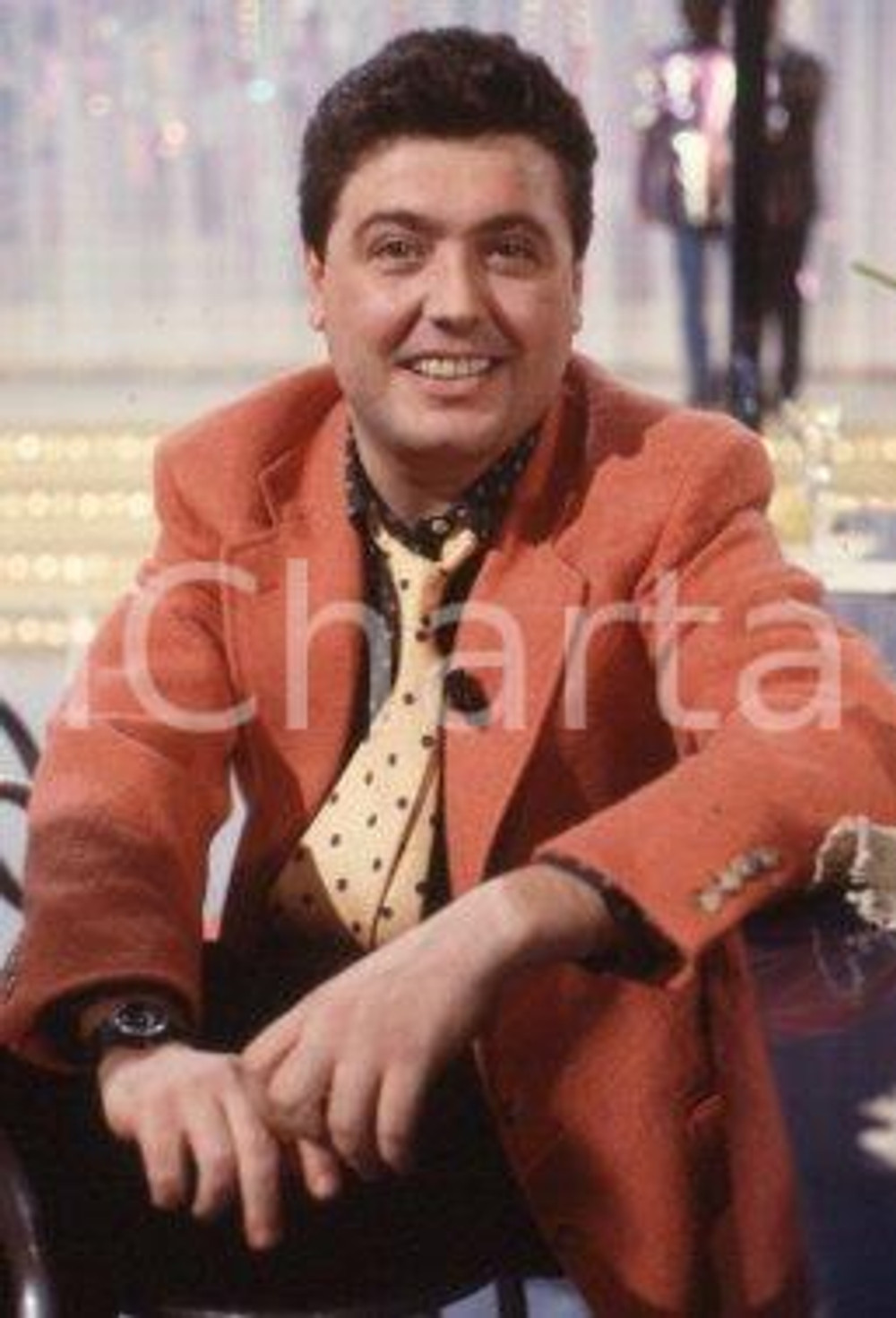 35mm vintage slide* 1988 RAI Rodolfo LAGANA ritratto (4)