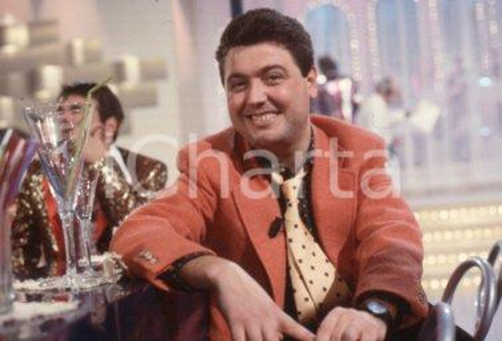 35mm vintage slide* 1988 RAI Rodolfo LAGANA ritratto (5)