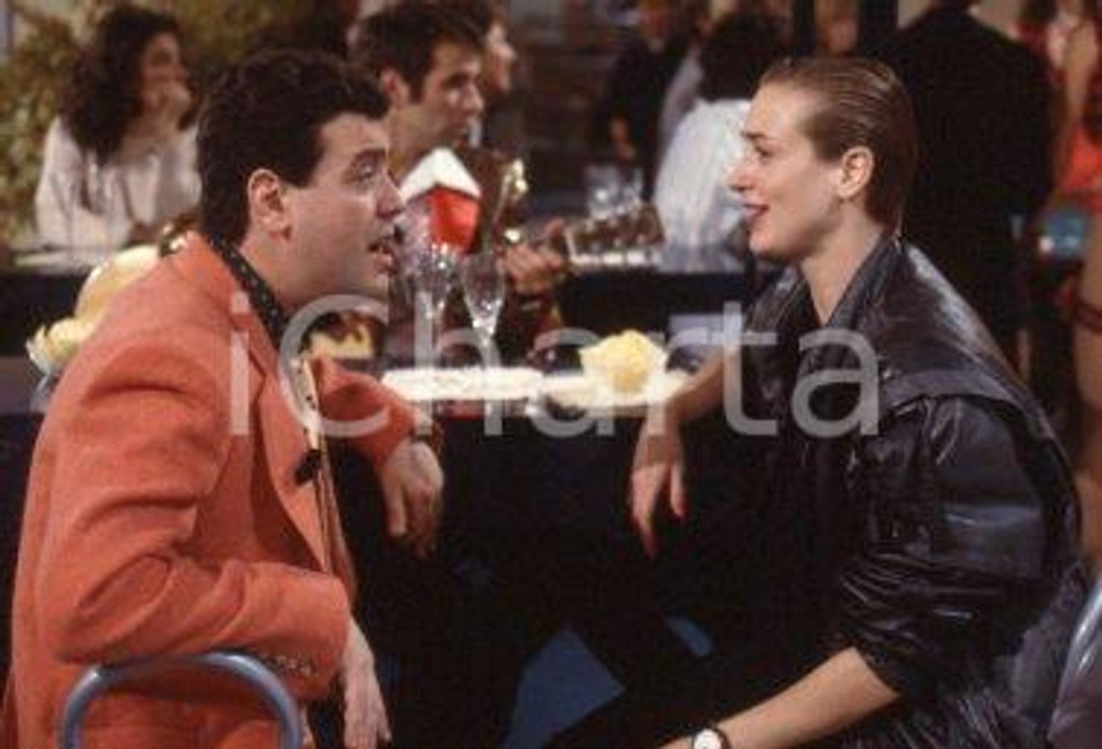 35mm vintage slide* 1988 RAI Rodolfo LAGANA Deborah PLANT (2)