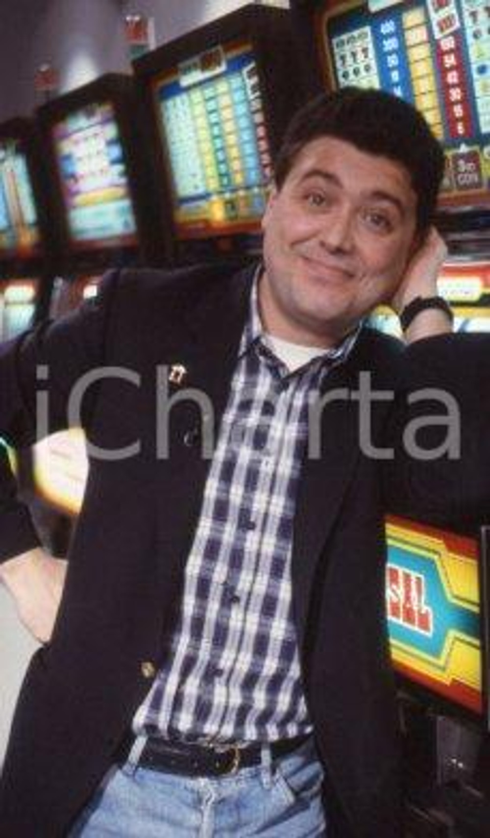 35mm vintage slide* 1990ca Rodolfo LAGANA ritratto (16)