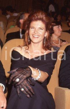 35mm vintage slide* 1992 Lolita DAVIDOVICH Festival del Cinema di VENEZIA (71)