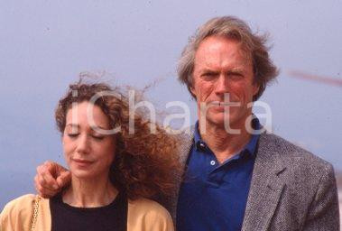 35mm vintage slide* 1990 CINEMA Clint EASTWOOD Marisa BERENSON CANNES (3)