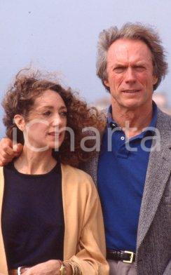 35mm vintage slide* 1990 CINEMA Clint EASTWOOD Marisa BERENSON CANNES (10)