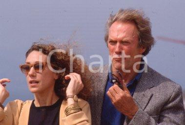 35mm vintage slide* 1990 CINEMA Clint EASTWOOD Marisa BERENSON CANNES (12)