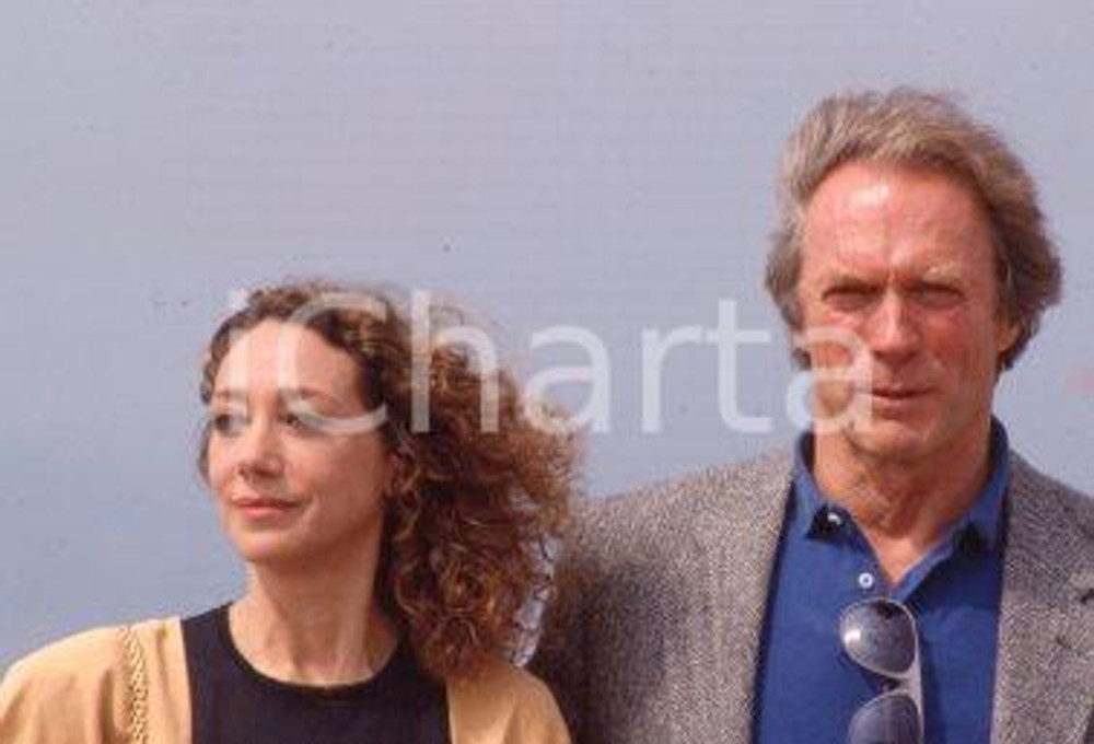 35mm vintage slide* 1990 CINEMA Clint EASTWOOD Marisa BERENSON CANNES (13)