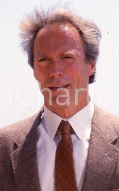 35mm vintage slide* 1988 CINEMA Clint EASTWOOD Festival di CANNES (8)