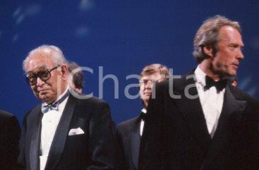 35mm vintage slide* 1990 CINEMA Clint EASTWOOD Akira KUROSAWA festival CANNES
