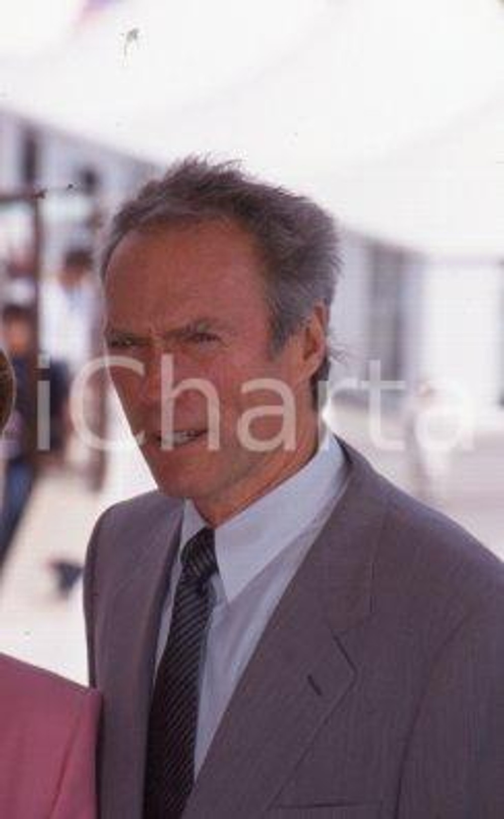 35mm vintage slide* 1994  CINEMA Clint EASTWOOD festival di CANNES (2)