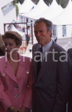 35mm vintage slide* 1994  CANNES Clint EASTWOOD Catherine DENEUVE (3)