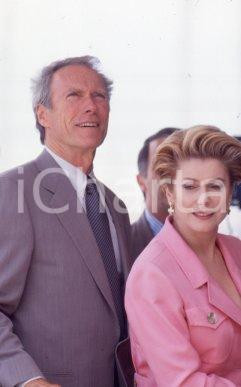 35mm vintage slide* 1994  CANNES Clint EASTWOOD Catherine DENEUVE (8)