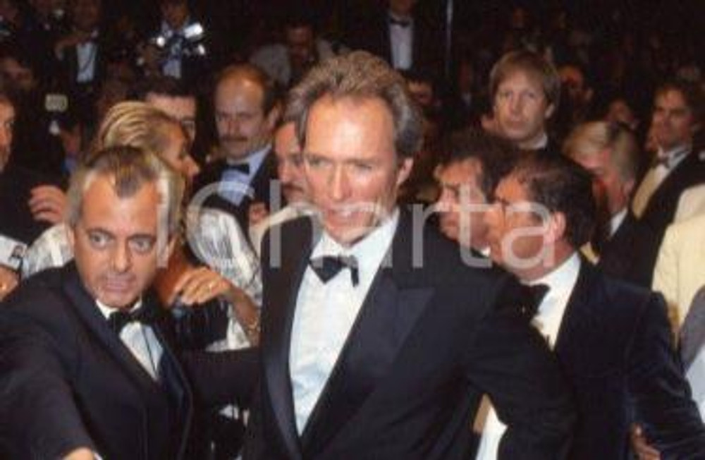 35mm vintage slide* 1990 CINEMA Clint EASTWOOD Festival di CANNES (36)