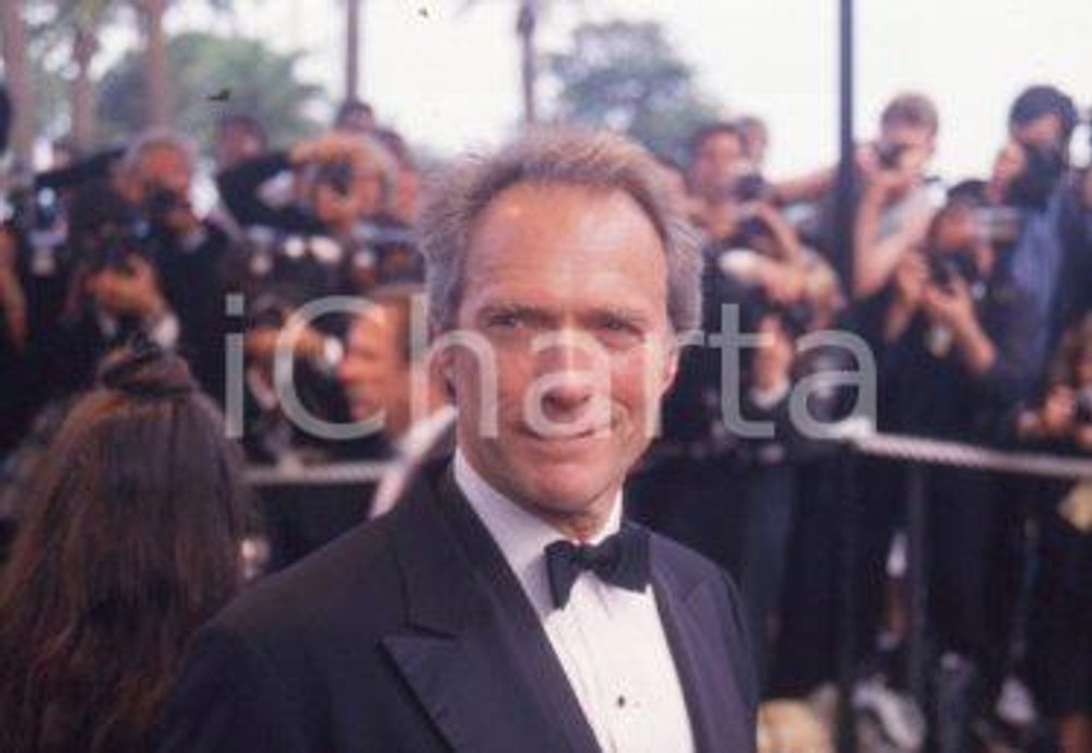 35mm vintage slide* 1988 CINEMA Clint EASTWOOD Festival di CANNES (44)