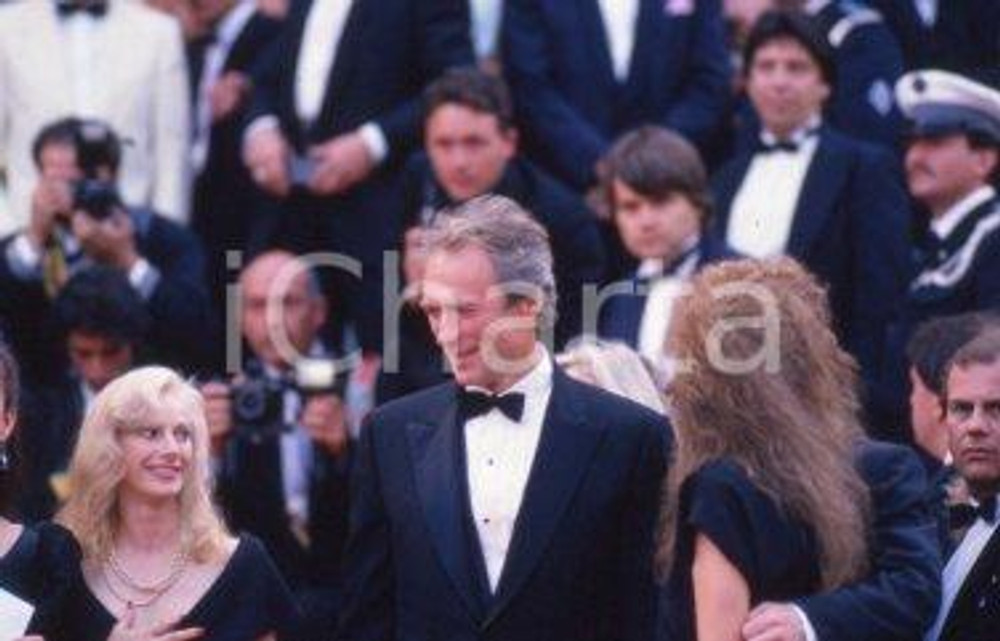 35mm vintage slide* 1988 CANNES Clint EASTWOOD Sondra LOCKE (1)