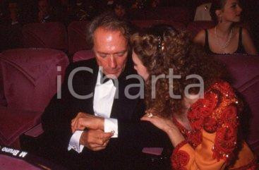 35mm vintage slide* 1990 CINEMA Clint EASTWOOD Marisa BERENSON CANNES (25)