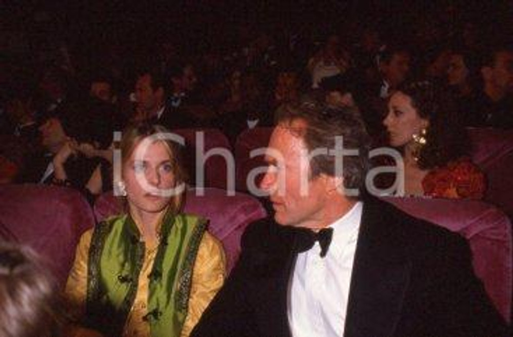 35mm vintage slide* 1990 CANNES Clint EASTWOOD Nastassja KINSKI (4)