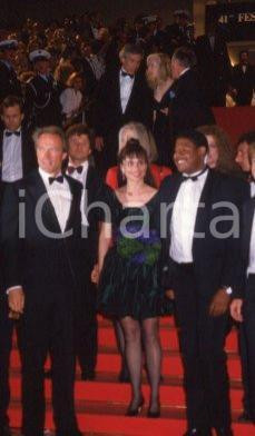 35mm vintage slide* 1988 CANNES  - EASTWOOD WHITAKER VENORA (3)