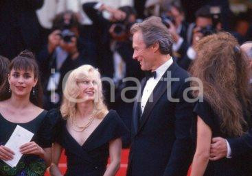 35mm vintage slide* 1988 CANNES  - EASTWOOD LOCKE VENORA (1)