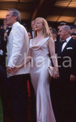 35mm vintage slide* 1994 CANNES Clint EASTWOOD Frances FISHER (1)