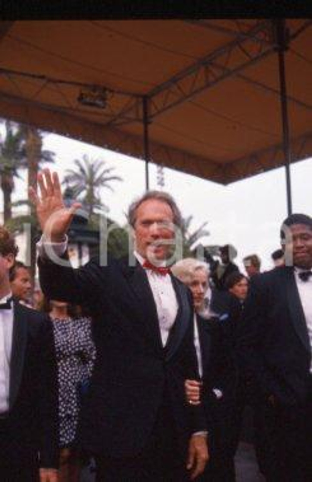 35mm vintage slide* 1988 CANNES Clint EASTWOOD Forest WHITAKER Sondra LOCKE (1)