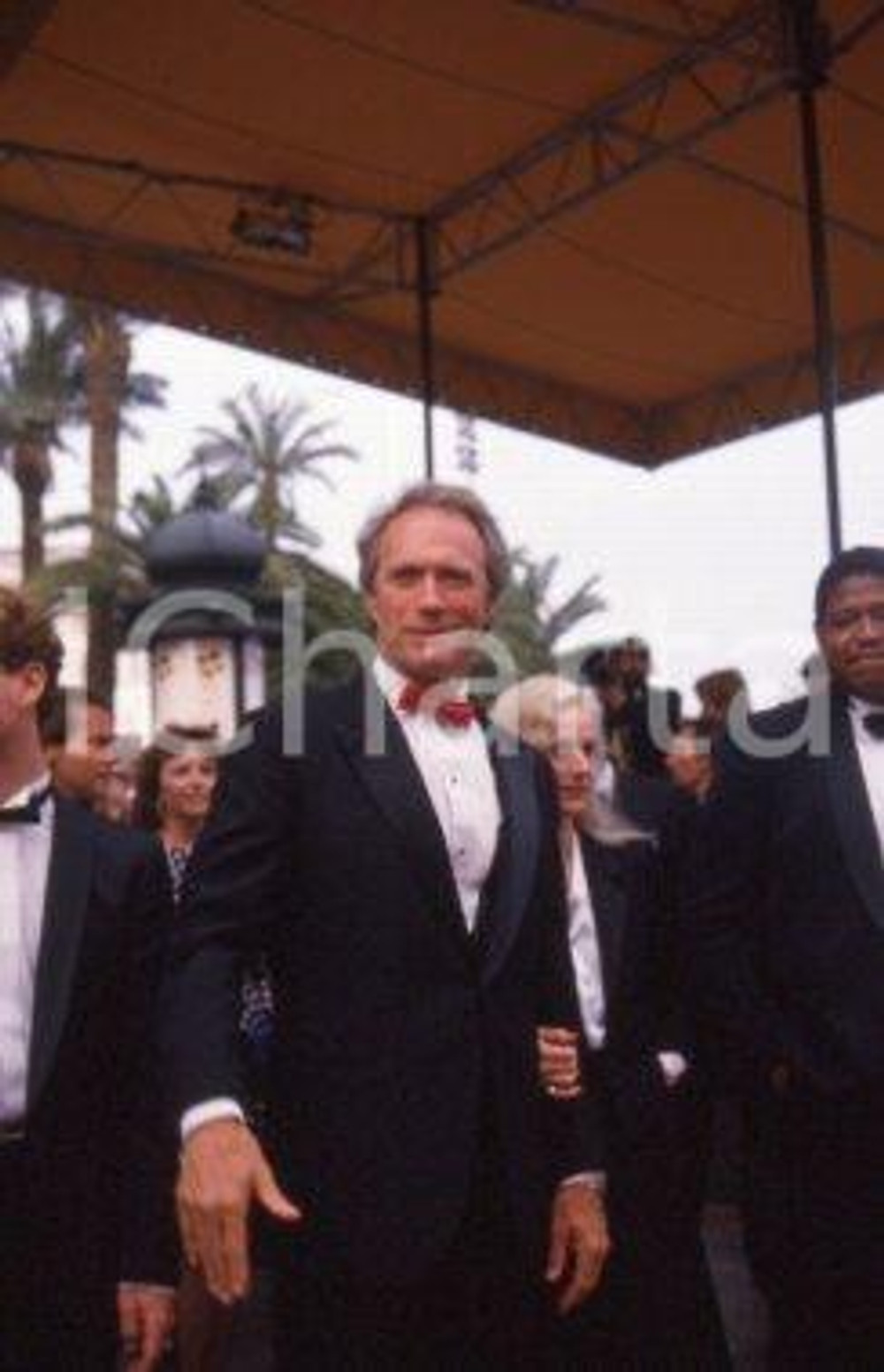 35mm vintage slide* 1988 CANNES Clint EASTWOOD Forest WHITAKER Sondra LOCKE (2)