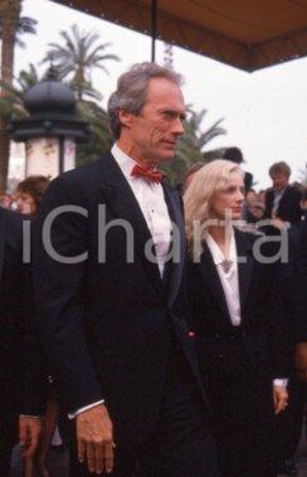 35mm vintage slide* 1988 CANNES Clint EASTWOOD Sondra LOCKE (4)