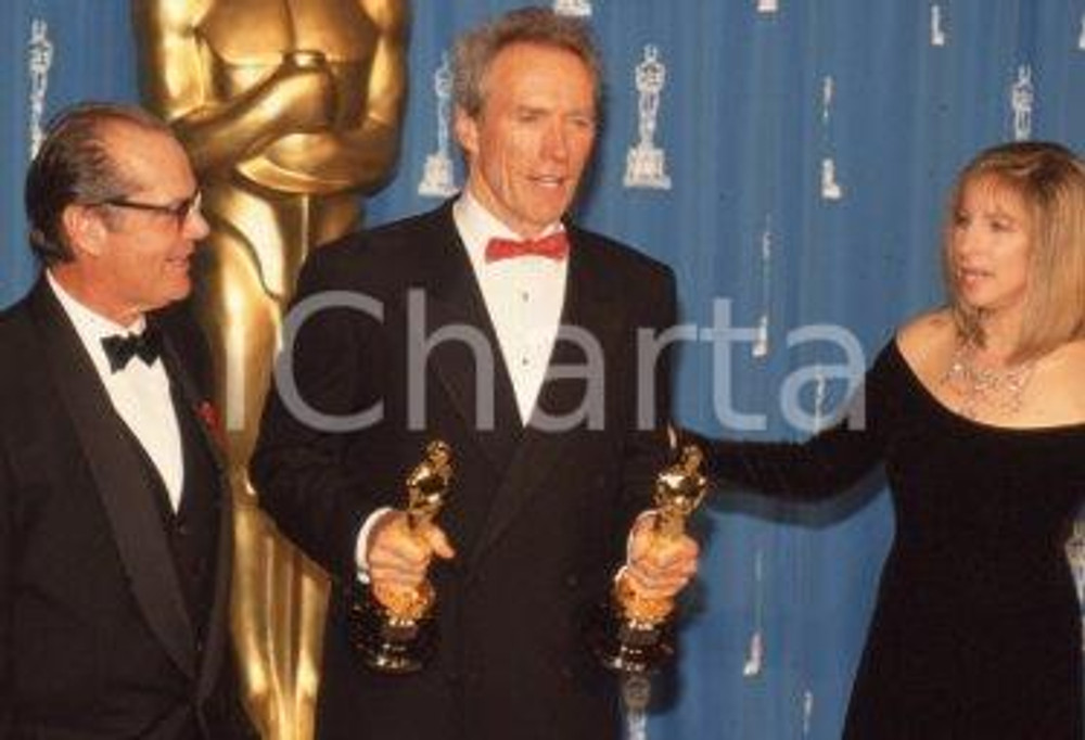 35mm vintage slide* 1993 ACADEMY AWARDS - EASTWOOD NICHOLSON STREISAND (2)