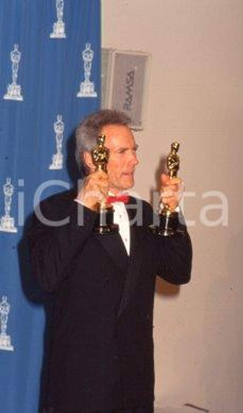 35mm vintage slide* 1993 ACADEMY AWARDS Clint EASTWOOD ritratto (4)
