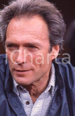 35mm vintage slide* 1985 CINEMA Clint EASTWOOD Festival di CANNES ritratto (5)