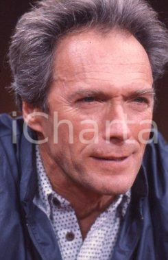 35mm vintage slide* 1985 CINEMA Clint EASTWOOD Festival di CANNES ritratto (8)