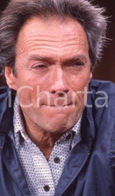 35mm vintage slide* 1985 CINEMA Clint EASTWOOD Festival di CANNES ritratto (9)