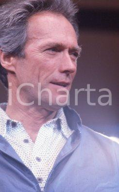 35mm vintage slide* 1985 CINEMA Clint EASTWOOD Festival di CANNES ritratto (10)