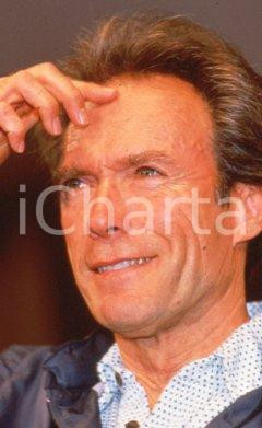 35mm vintage slide* 1985 CINEMA Clint EASTWOOD Festival di CANNES ritratto (12)