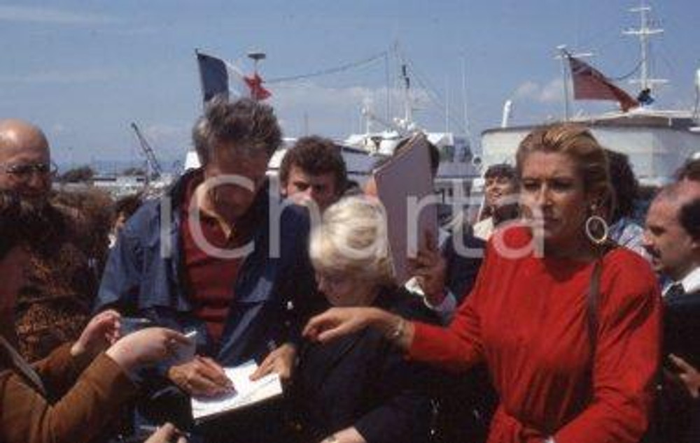35mm vintage slide* 1988 CINEMA Clint EASTWOOD Festival di CANNES (56)