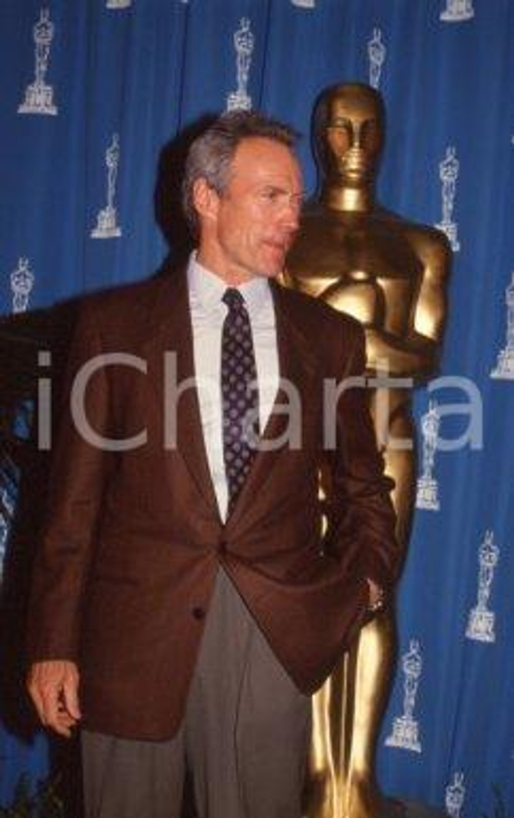 35mm vintage slide* 1992 ACADEMY AWARDS Clint EASTWOOD ritratto (1)