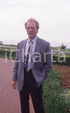 35mm vintage slide* 1990ca Clint EASTWOOD ritratto