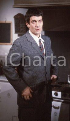 35mm vintage slide* 1984 RAITV Un cappello pieno di pioggia Emilio BONUCCI (1)