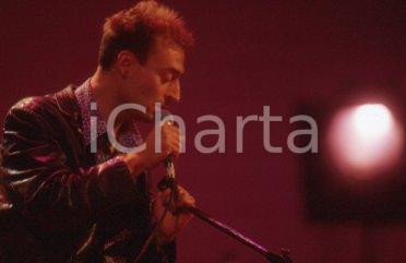 35mm vintage slide* 1995ca LA CRUS Mauro Ermanno GIOVANARDI in concerto (10)
