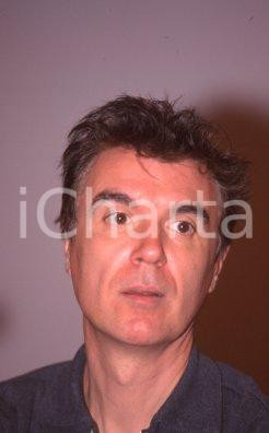 35mm vintage slide* 1995ca David BYRNE ritratto (9)