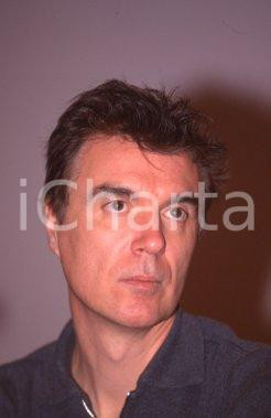 35mm vintage slide* 1995ca David BYRNE ritratto (12)