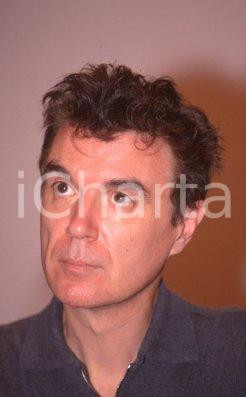35mm vintage slide* 1995ca David BYRNE ritratto (13)