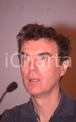 35mm vintage slide* 1995ca David BYRNE ritratto (14)