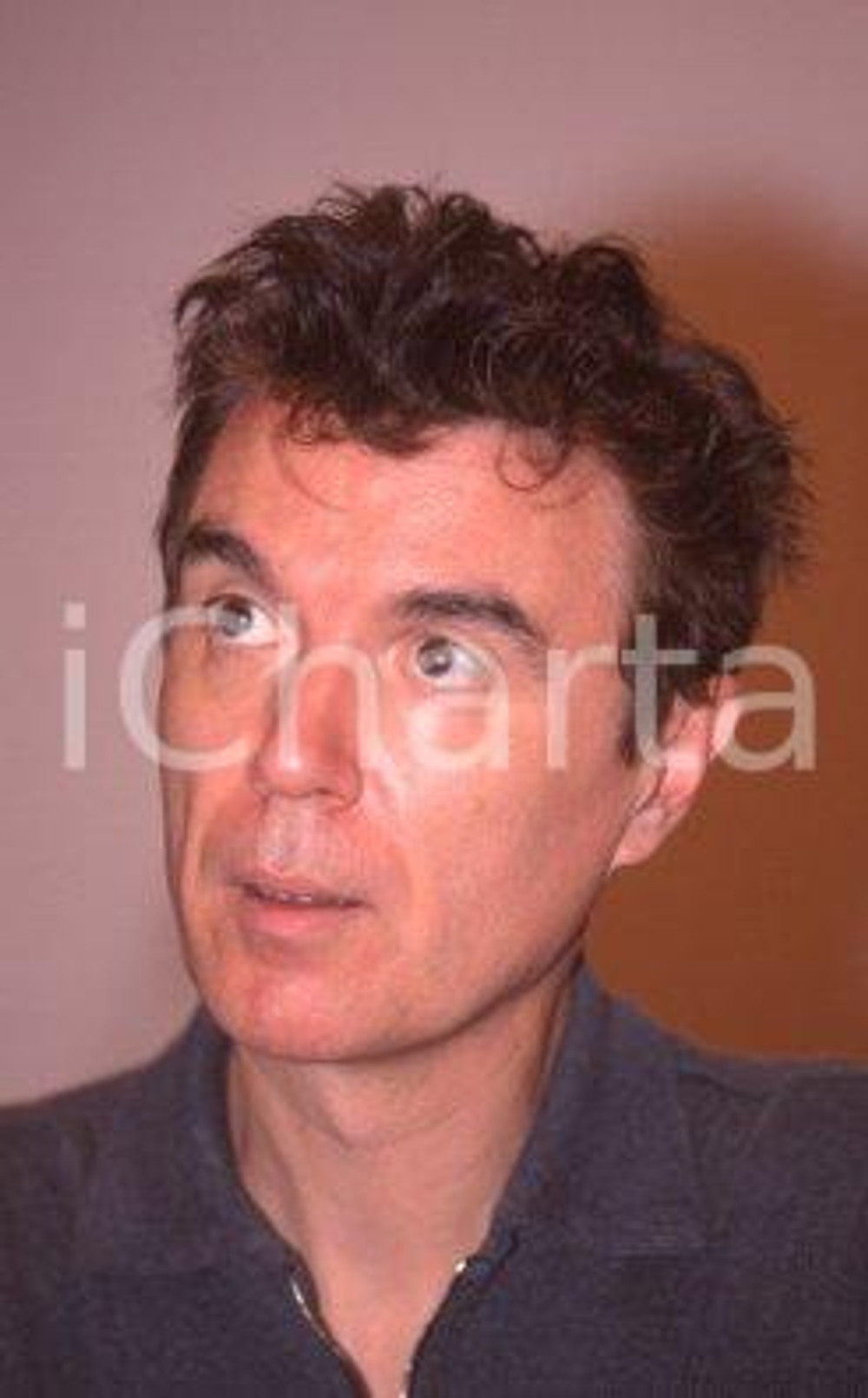 35mm vintage slide* 1995ca David BYRNE ritratto (15)