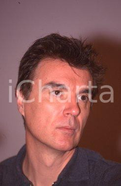 35mm vintage slide* 1995ca David BYRNE ritratto (17)