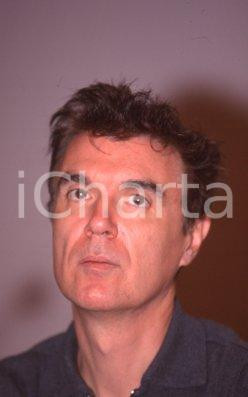 35mm vintage slide* 1995ca David BYRNE ritratto (24)
