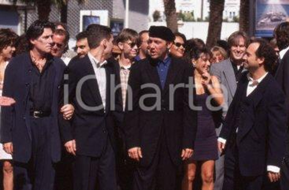 35mm vintage slide* 1995 CANNES film festival BYRNE SINGER SPACEY BALDWIN (2)