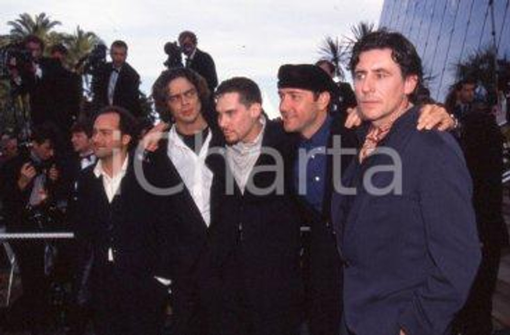 35mm vintage slide* 1995 CANNES film festival BYRNE SINGER SPACEY BALDWIN (4)