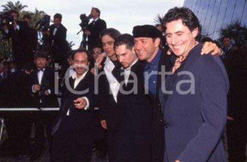 35mm vintage slide* 1995 CANNES film festival BYRNE SINGER SPACEY BALDWIN (5)