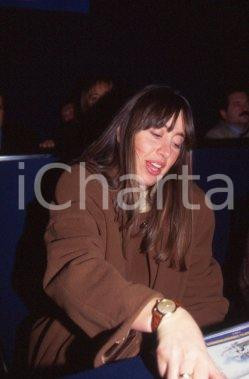 35mm vintage slide* 1995 FIUGGI AN Elisabetta MUSSOLINI ritratto (7)