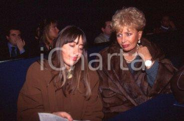 35mm vintage slide* 1995 FIUGGI AN Elisabetta MUSSOLINI Maria SCICOLONE (8)